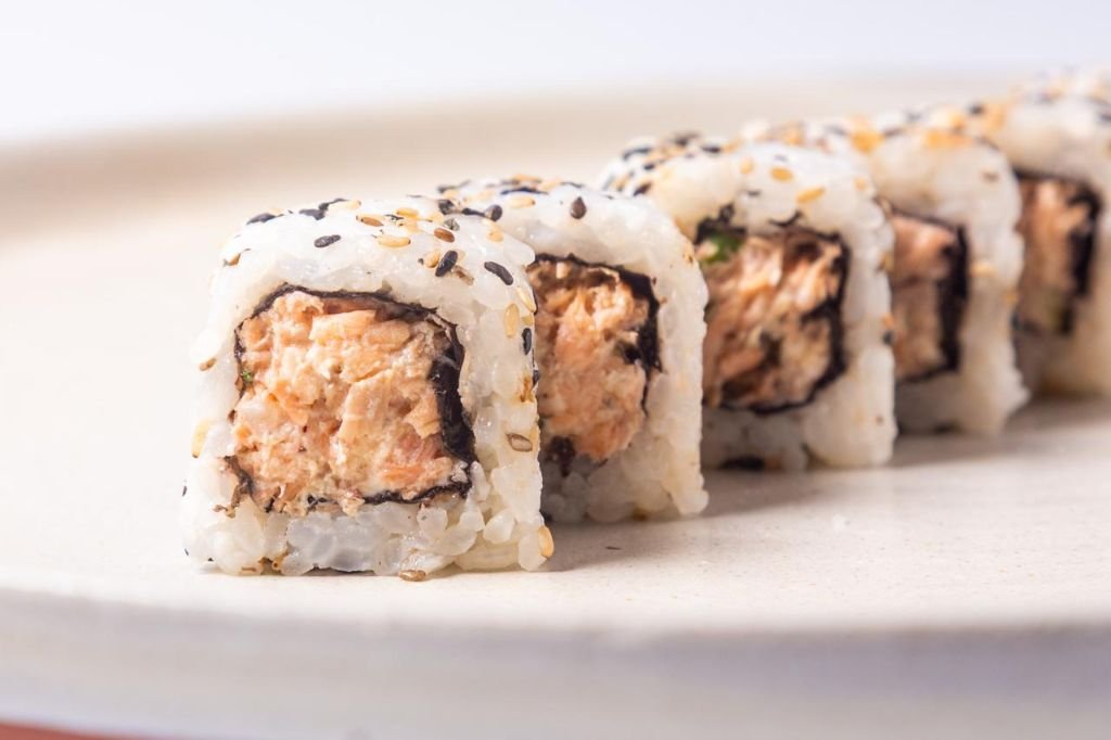 Uramaki Salmão Grelhado